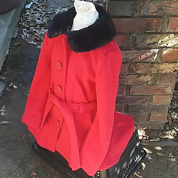 Red, black jacket & red, white dress, size 6 child - Picture 3 of 8